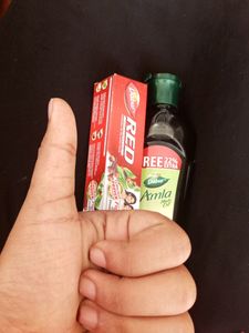 Dabur Hair Oil And 10rs Toothpaste Freee!