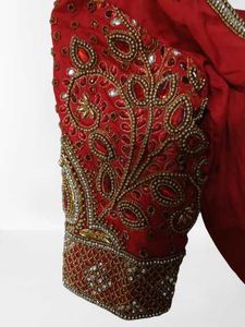 Festive Aari Worked Blouse