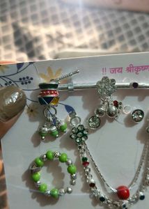 pure silver Ladoo / Radha  Rani ji jewellery