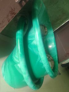 Green Plastic Bucket