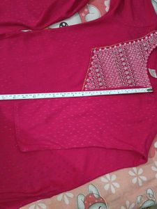 Pink Embroidered Salwar Kameez Suit