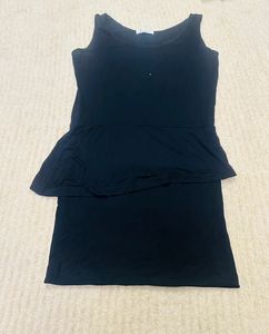 Black Short Dress For Gorls