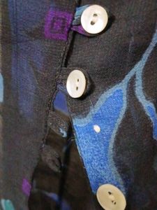 Floral Sheer Top or cape