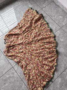 Floral Print Ethnic Skirt