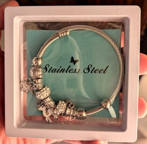 Charm Bracelet - Stainless Steel