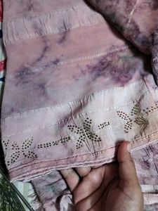 Pink Saree
