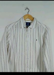 (Louis Philippe) Multi Colour Strip Casual Shirt