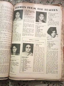 Vintage Sindhi Vegetarian Recipe Clipping