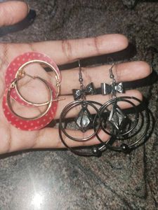 2 earrings combo