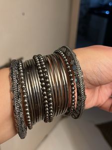 Oxide Bangles Set