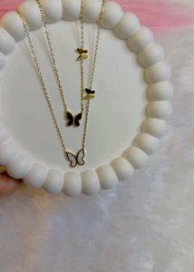 Anti tarnish  Layered Necklace