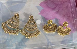 Combo of Stylish Earrings – Lightly Used