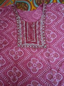 Pink Kurta