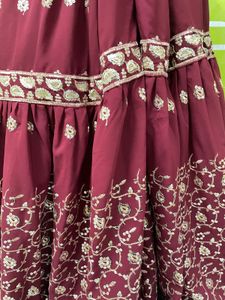 Maroon Garara Good Condition 1 Time Wear