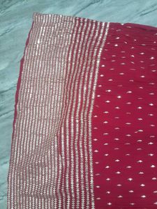 Elegant gown with dupatta