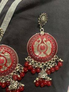 Beautiful Red Earrings