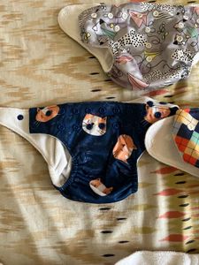 New , Unused UNO Cloth Diaper Set Of 5
