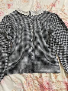 Korean Style Lace Shirt