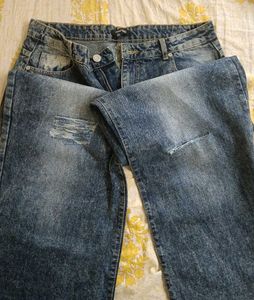 Navy Blue Toned Jeans