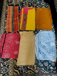 11 Piece New unused Colorful Dupatta Set.