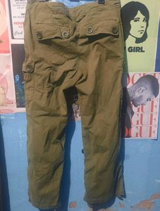 OLIVE GREEN CARGO PANT✨