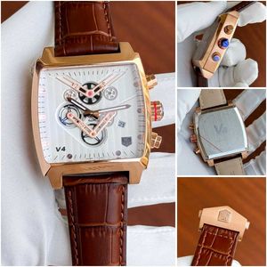 Tag Heuer Monaco V4 Rose Gold