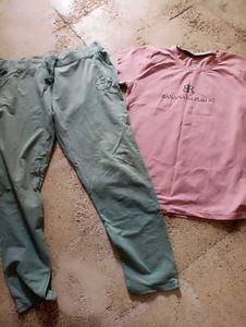 Banana Republic Tee & Lounge Pants Set
