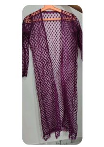Purple  net long strug