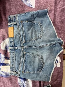 Denim Cut-Off Shorts