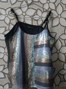 Sparkly Striped Cami