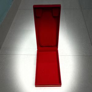Red Velvet Necklace Box, Jewellery Box