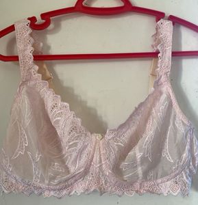 Bali 36 DD Lace pink colour Bra