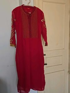 W kurti Beautiful Magenta Color