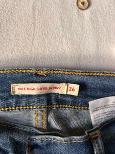 Levi’s Mile High Skinny Fit Jeans