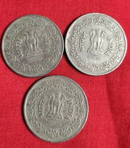 Old 50paise Coins Of 1985 - Foreign Mint