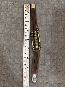 Brown Leather Men’s Bracelet