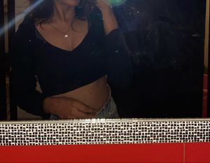 Zara Black Ruched Sleeve Crop Top