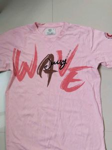 Pink Graphic Print T-shirt