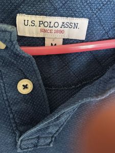 US Polo Assn. Blue T- Shirt - Size