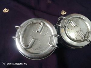 2 Set Stainless Steel Tiffin Lunch Box