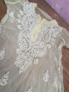 Elegant Lucknowi Chikan Kurta