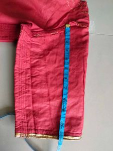 Embroidered Red Blouse