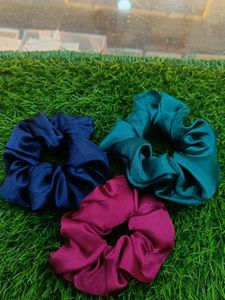 Premium Scrunchie Set Of 3