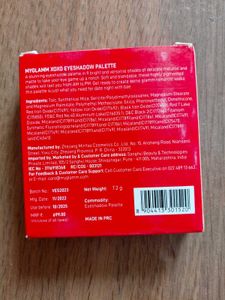 MYGLAMM XOXO Eyeshadow Palette