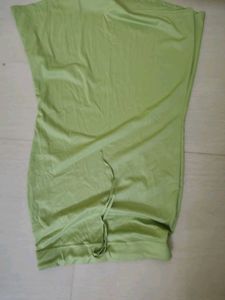 Green Drawstring Dress