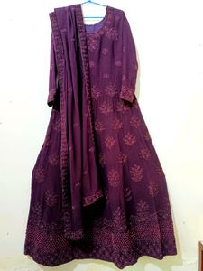 Heavy Wedding/Party Gown ✨💜🍇
