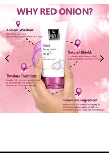 GOOD VIBES RED ONION TINTED SUNSCREEN SPF 50