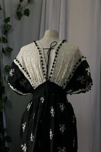 Boho Embroidered Dress