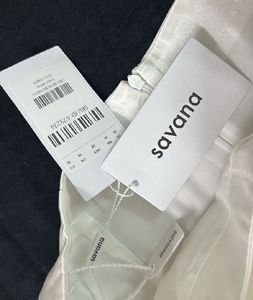 SAVANA White Ruffle Shorts