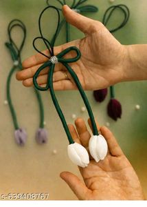 Tulip Hair Ties - Set of 4